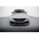 MAXTON DESIGN преден сплитер за Mercedes-AMG C63 Sedan / Estate W205 Facelift, гланц черен, V2