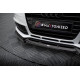 Бодикит и визуални аксесоари MAXTON DESIGN преден сплитер за Audi A4 Competition B8 Facelift, гланц черен, V1 | race-shop.bg