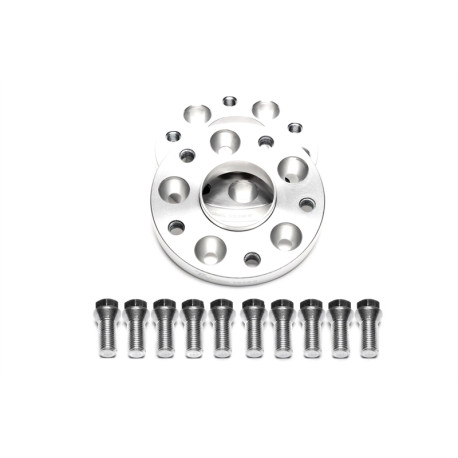 Фланец с променящи се отвори Комплект от 2 бр разширителни фланци RACES с хъб 5x120 към 5x130, ширина 20mm (72,6/71,6) | race-shop.bg