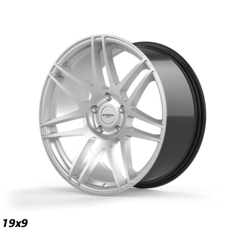 ALU disky STROM STROM STR3 джанти 19x10 5x120 72.6 ET42, Hyper Silver | race-shop.bg