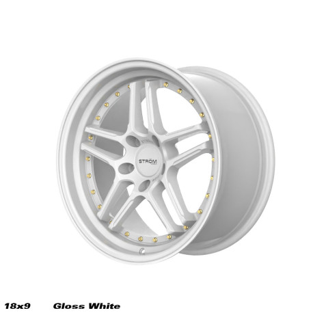 ALU disky STROM STROM DS-05 джанти 18x9.5 5x114 73.1 ET15, Gloss White | race-shop.bg