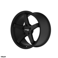 STROM DS-35 джанти 18x10.5 5x120 72.6 ET10, Full Satin Black