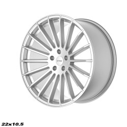 STROM STR4 джанти 23x10.5 5x112 73.1 ET40, Platinum Silver
