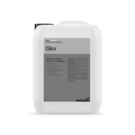 Гуми и джанти Koch Chemie Gummi-, Kunststoff Vinylpflege (Gkv) - Обработка на външни пластмаси и гуми 10 L мат | race-shop.bg