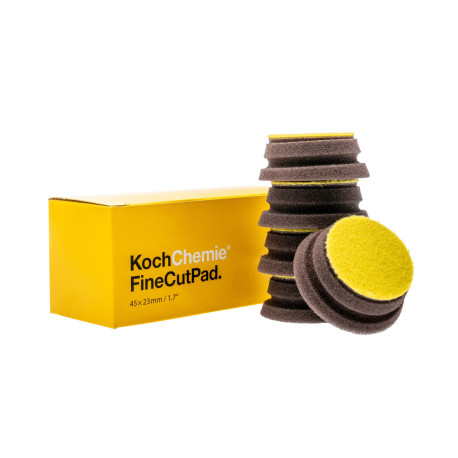 Аксесоари Koch Chemie Fine Cut Pad 45 x 23 mm - Полиращ диск жълт | race-shop.bg