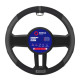 Steering wheel accessories SPARCO CORSA SPS103 калъф за волан, черен (PVC, микрофибър) | race-shop.bg