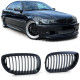 Бодикит и визуални аксесоари Спортна радиаторна решетка пасва BMW 3 Series E46 Coupe Convertible 03-07 (Matte) | race-shop.bg