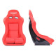 Спортни седалки без одобрение на FIA Спортна седалка GTR Bride Velvet червен | race-shop.bg