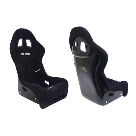 Спортни седалки с одобрение на FIA Спортна седалка Slide RTS FIA Suede черен | race-shop.bg