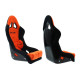 Спортни седалки с одобрение на FIA Спортна седалка Slide GT FIA Suede Orange | race-shop.bg