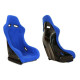 Спортни седалки без одобрение на FIA Спортна седалка GTR Plus Velvet Син | race-shop.bg