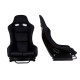 Спортни седалки без одобрение на FIA-регулируеми Спортна седалка GTR Medium Velvet черен | race-shop.bg