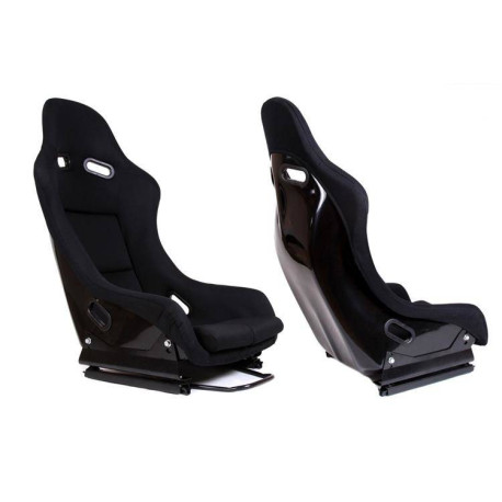 Спортни седалки без одобрение на FIA-регулируеми Спортна седалка GTR Large Velvet черен | race-shop.bg