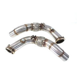 RACES downpipe за BMW F12 M6 2012+