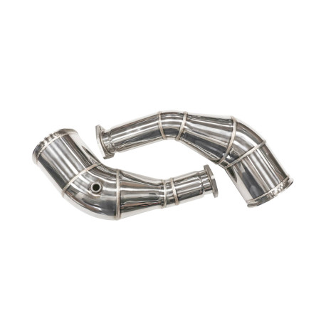 Down pipe, dump pipe RACES downpipe за AUDI A7/S7 C8 RS7 MHEV quattro 2019+, 71 mm | race-shop.bg