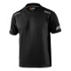 Тениски SPARCO Мъжка тениска - черна | race-shop.bg