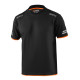 Тениски SPARCO Мъжка тениска - черно/оранжево | race-shop.bg