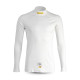Бельо MOMO PRO тениска FIA с висока яка от номекс, бяла | race-shop.bg