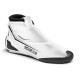 Обувки Обувки за картинг SPARCO Slalom FIA 8877-2022 бяло черни | race-shop.bg