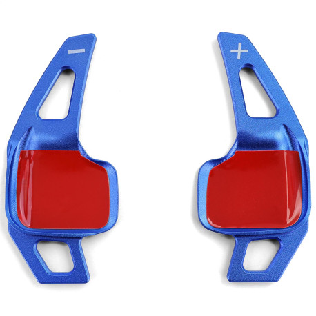 Paddle shifters Алуминиеви пера за волан за BMW X1 F48 X4 F26 X5 F15 X6 F16, сини | race-shop.bg