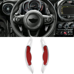 Алуминиеви пера за волан за Mini Cooper F55 F56 Cabrio F57, сребърни
