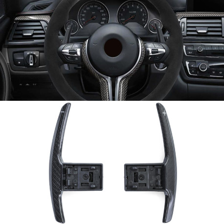 Paddle shifters Carbon paddle shifters for BMW X4 F26 14-18 X5 F15 12-18, черни | race-shop.bg