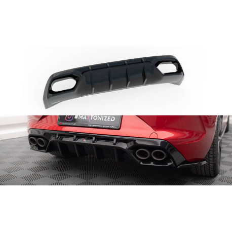 Бодикит и визуални аксесоари MAXTON DESIGN заден дифузьор за CUPRA LEON HATCHBACK MK1, гланц черен | race-shop.bg