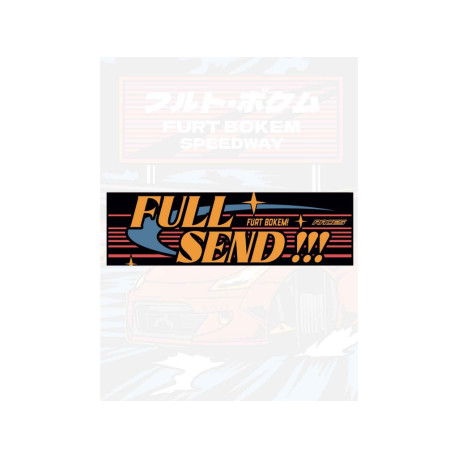 Стикери FURTBOKEM стикер FULL SEND | race-shop.bg