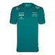 Тениски Мъжка тениска ASTON MARTIN F1 - Зелена | race-shop.bg