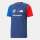 Тениски Мъжка тениска Puma BMW MMS ESS Logo - синя | race-shop.bg