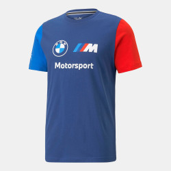 Мъжка тениска Puma BMW MMS ESS Logo - синя