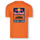 Тениски Мъжка тениска RedBull KTM backprint - Orange | race-shop.bg