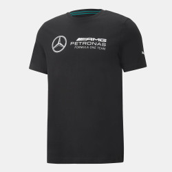 Мъжка тениска Mercedes AMG Petronas ESS F1 - черна