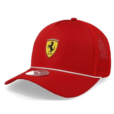 Шапки FERRARI trucker шапка, червена | race-shop.bg