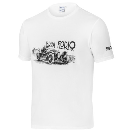 Тениски SPARCO Тениска TARGA FLORIO DESIGN - бяла | race-shop.bg