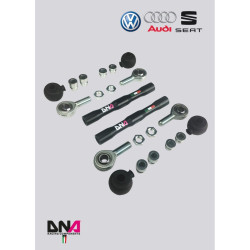 DNA RACING adjustable toe tie rod kit for VW SCIROCCO III (2008-2017)