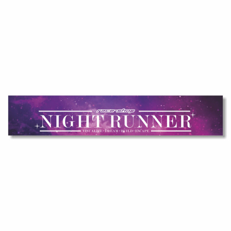 Стикери за предно стъкло Стикер race-shop NightRunner | race-shop.bg