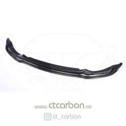 CT CARBON преден сплитер (V Style) за BMW M3/M4 (F80 F82 F83), карбон