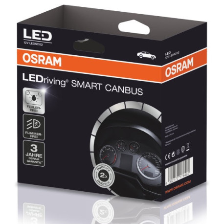 Крушки и ксенонови светлини Osram LEDriving SMART CANBUS LEDSC02-1 | race-shop.bg