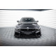 Бодикит и визуални аксесоари MAXTON DESIGN преден сплитер за BMW M2 G87, черно-червен + гланцови клапи, V1 | race-shop.bg