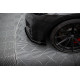 Бодикит и визуални аксесоари MAXTON DESIGN преден сплитер за BMW M2 G87, черно-червен + гланцови клапи, V1 | race-shop.bg