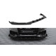 Бодикит и визуални аксесоари Преден сплитер V1 Audi RS3 Sedan 8V Facelift (Black + Gloss Flaps) | race-shop.bg