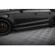 Бодикит и визуални аксесоари MAXTON DESIGN дифузьори за прагове на Audi RS3 Sedan 8V Facelift, черно-червен + гланцови клапи, V1 | race-shop.bg