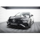 Бодикит и визуални аксесоари Преден сплитер Mercedes-AMG A35 W177 Facelift (Black + Gloss Flaps) | race-shop.bg