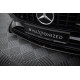 Бодикит и визуални аксесоари Преден сплитер Mercedes-AMG A35 W177 Facelift (Black + Gloss Flaps) | race-shop.bg