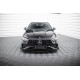 Бодикит и визуални аксесоари MAXTON DESIGN преден сплитер за Mercedes-AMG A35 W177 Facelift, черно-червен + гланцови клапи | race-shop.bg