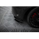 Бодикит и визуални аксесоари MAXTON DESIGN задни странични сплитери за Mercedes-AMG A35 Hatchback W177, черно-червен + гланцови клапи | race-shop.bg