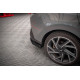 Бодикит и визуални аксесоари Задни странични сплитери Hyundai I30 Fastback N-Line Mk3 Facelift (Black-Red + Gloss Flaps) | race-shop.bg