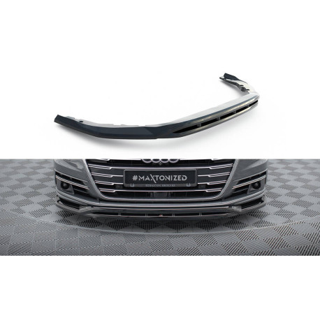 Бодикит и визуални аксесоари MAXTON DESIGN преден сплитер за Audi A8 D5, гланц черен | race-shop.bg