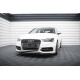 Бодикит и визуални аксесоари MAXTON DESIGN преден сплитер за Audi S3 / A3 S-Line Sportback / Hatchback 8V, гланц черен, V2 | race-shop.bg